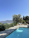 Pool and bay view